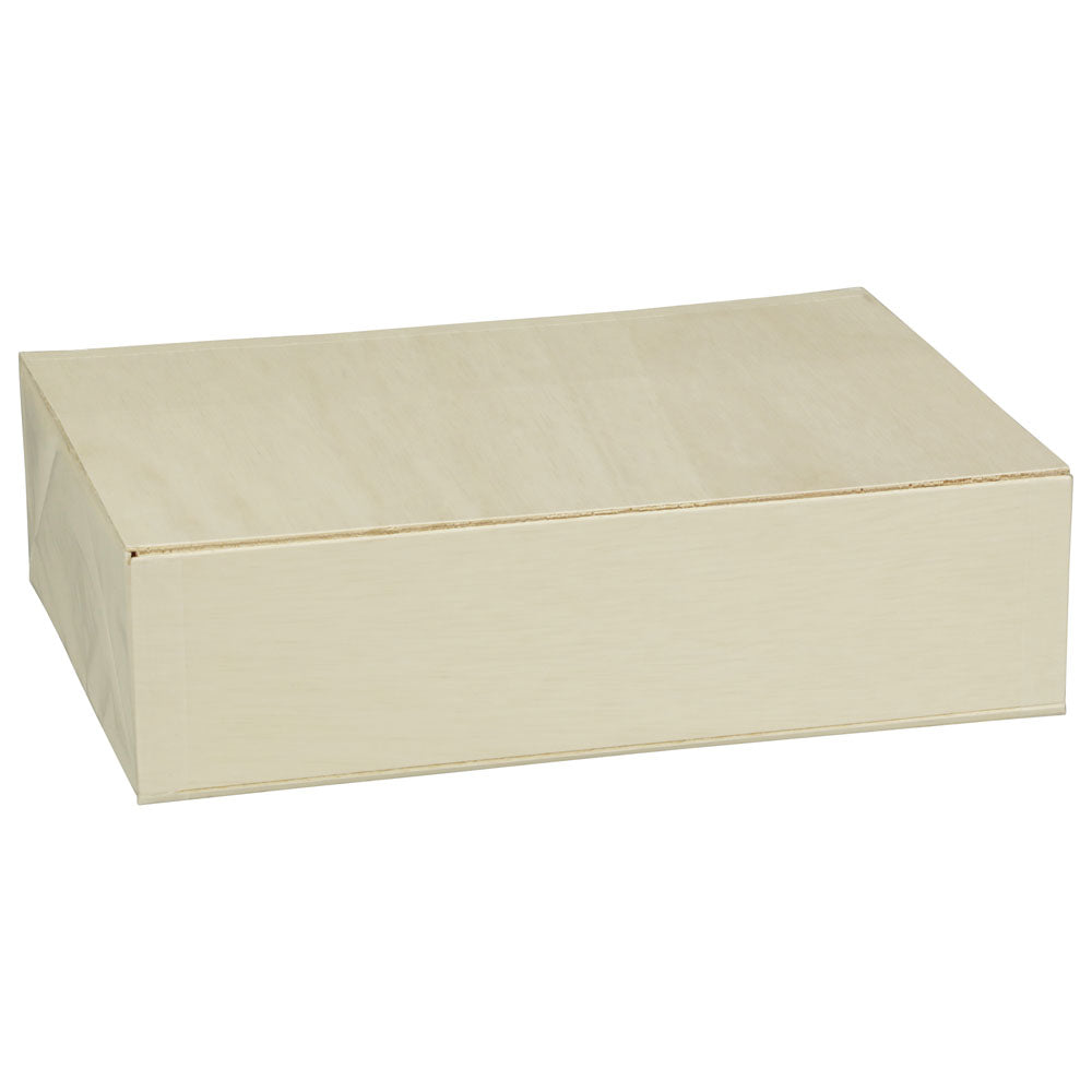 8x11x3 Standard Balsa Wood Box with Lid | Verterra - Verterra