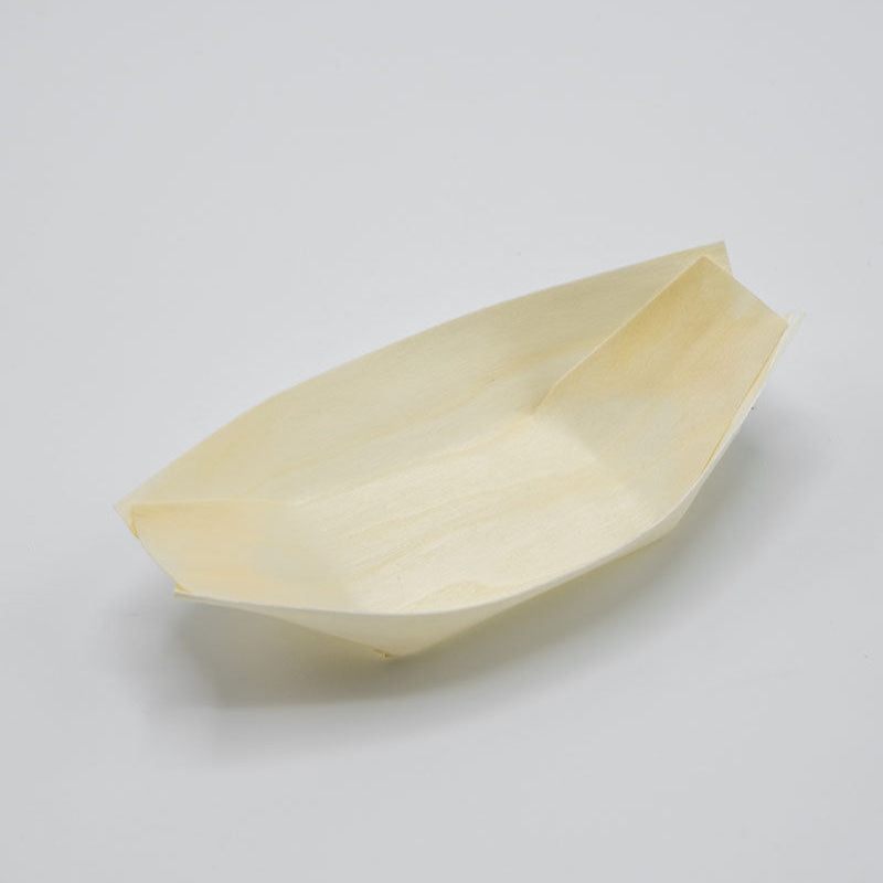 5" Balsa Wood Food Boat