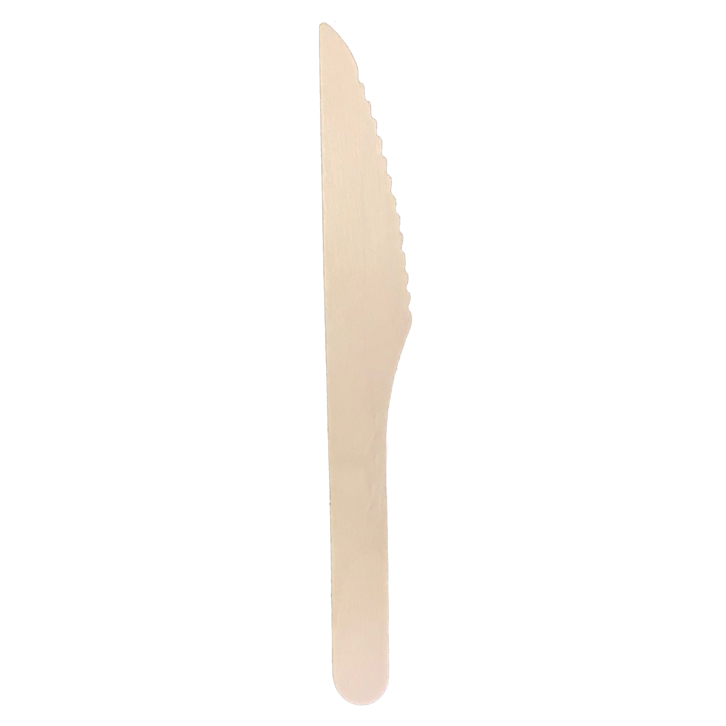 Eco² ® Lightweight Wooden Knives (100 Count Retail Pack)-VerTerra Dinnerware
