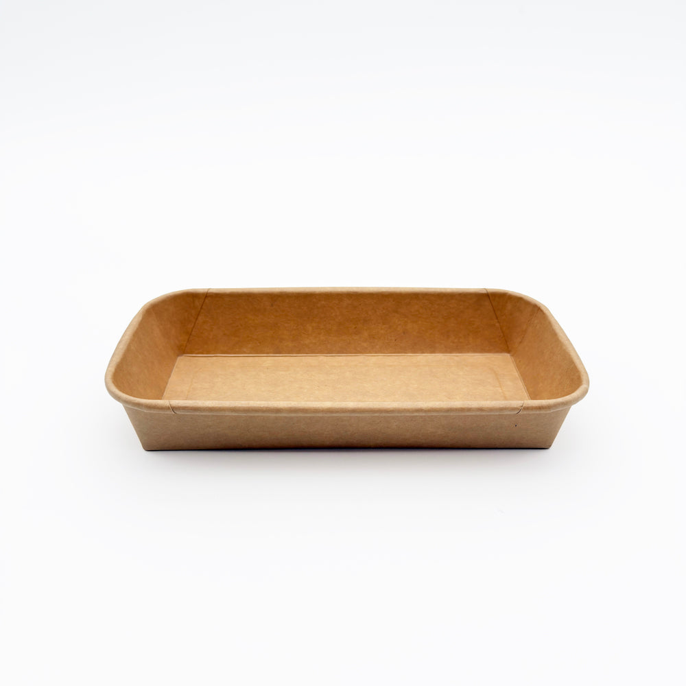 8"x4"x1" Kraft PaperBoard Tray