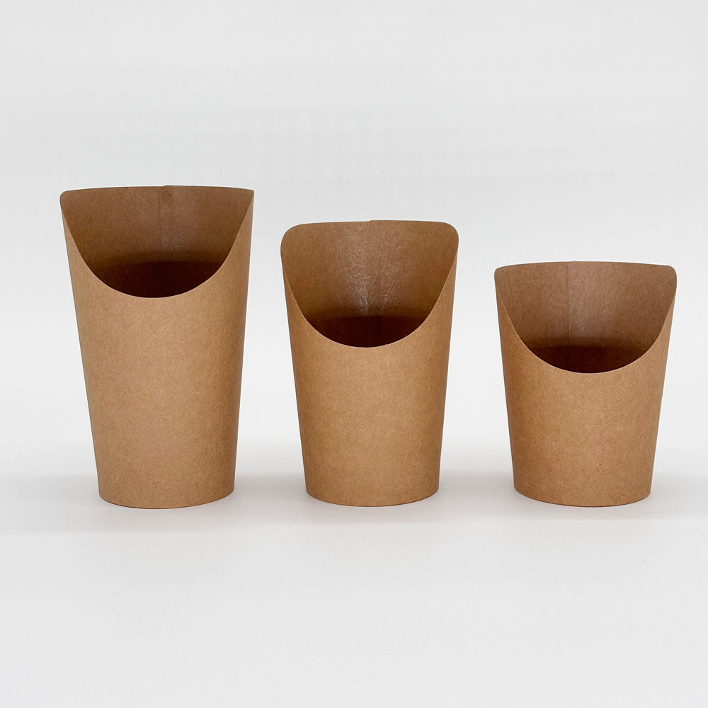 Kraft & PLA French Fry/Food Cups (8 oz)