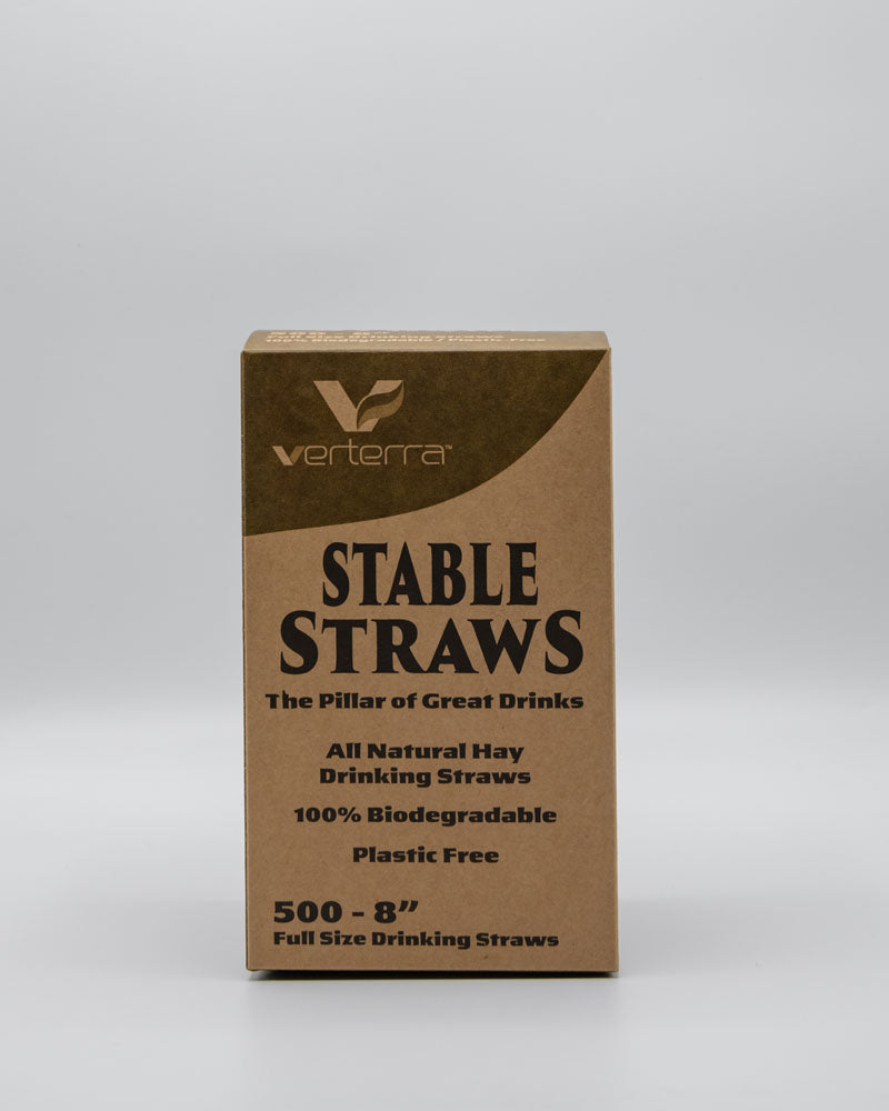 8" Plastic Free Hay Straw