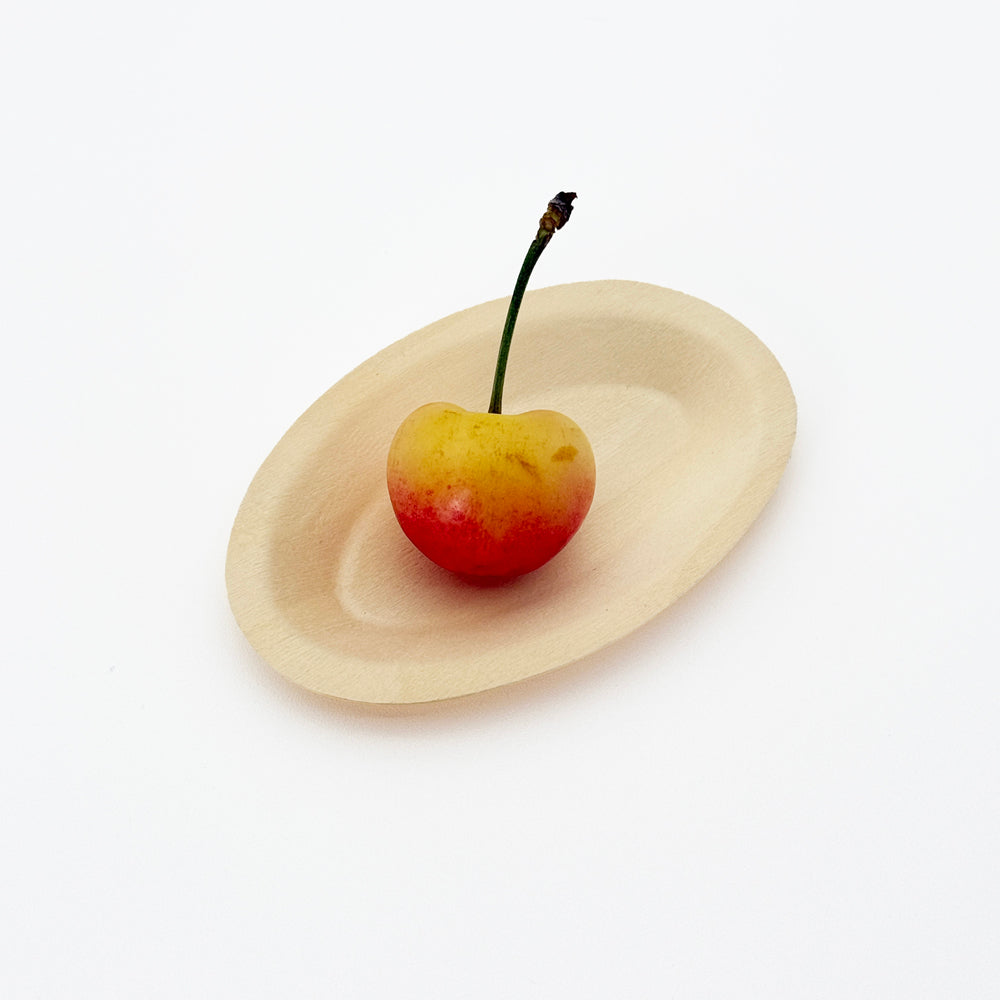 3.5"x2.5" Rectangle Wooden Plate