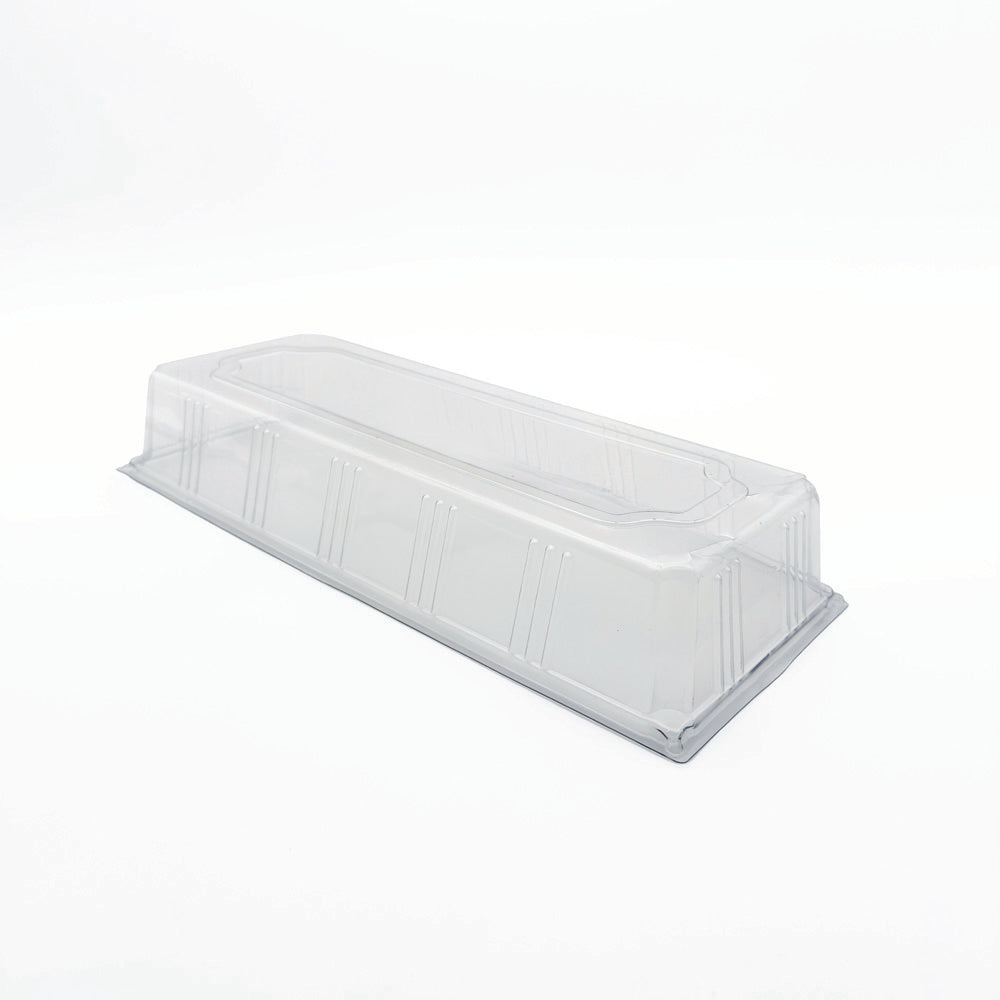 7"x18"x3" Clear Solid Wood Tray Lid (204 oz)