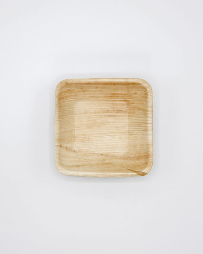 5"x5" Square Palm Leaf Bowl (12 oz)
