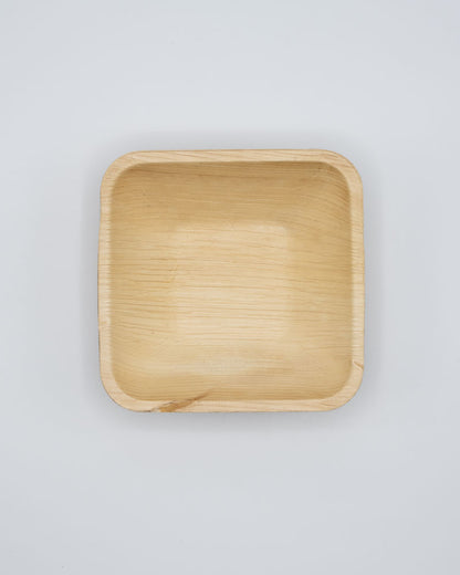 8"x8" Square Palm Leaf Bowl (16 oz)