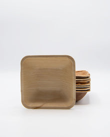 8"x8" Square Palm Leaf Bowl (16 oz)