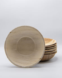 8" Round Palm Leaf Deep Bowl (22oz)