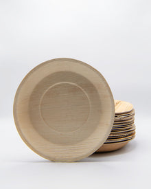10" Deep Round Palm Leaf Plate