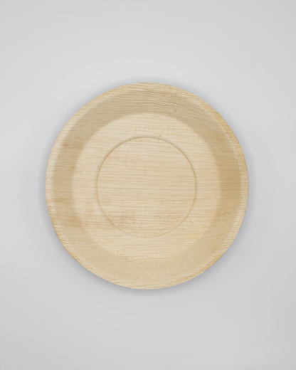 10" Deep Round Palm Leaf Plate