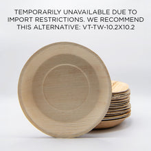 10" Deep Round Palm Leaf Plate