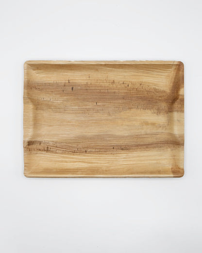10"x14.5" Rectangle Palm Leaf Platter