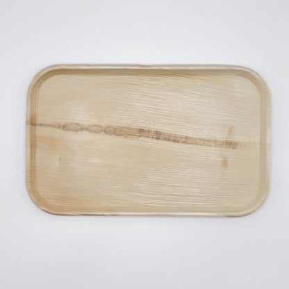 10"x15.5" Rectangle Palm Leaf Platter