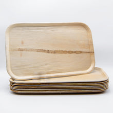 10"x15.5" Rectangle Palm Leaf Platter