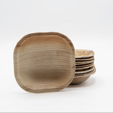 3"x3" Square Palm Leaf Bowl (4 oz)