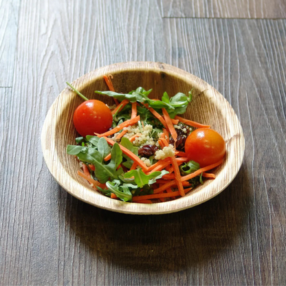 7" Round Palm Leaf Plate