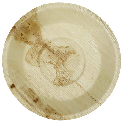 8" Round Palm Leaf Plate
