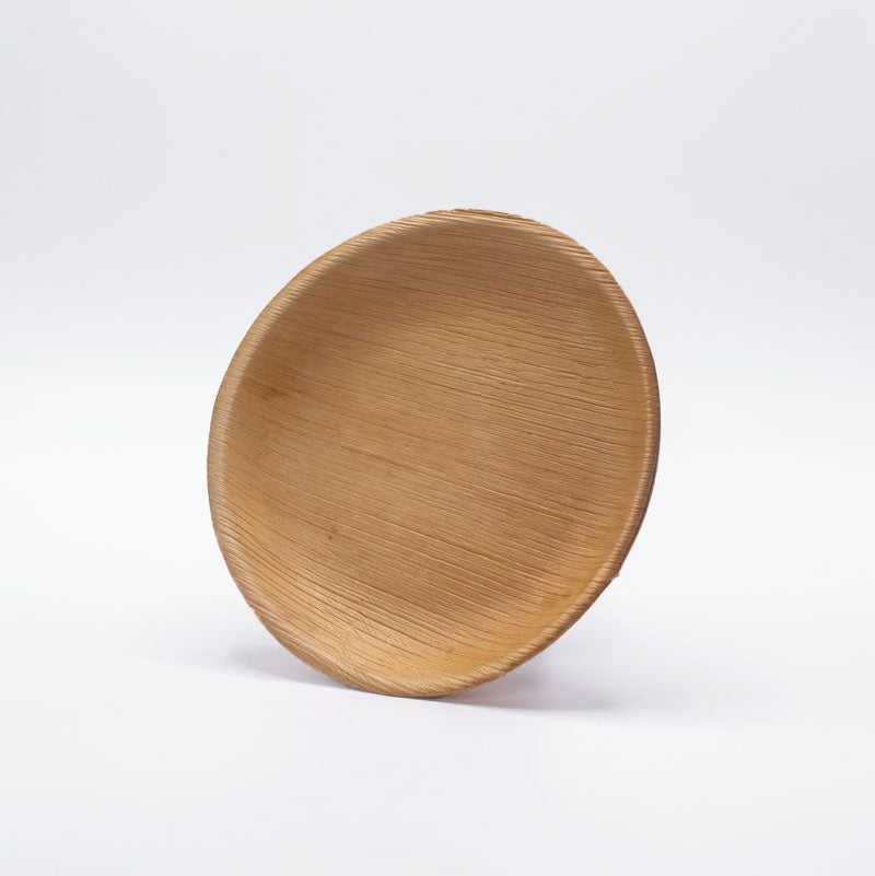 9" Round Palm Leaf Plate