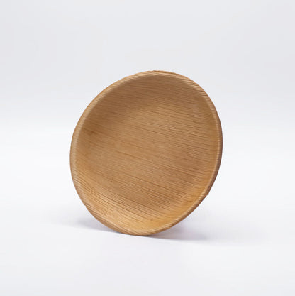 9" Round Palm Leaf Plate