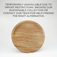 10" Round Palm Leaf Plate