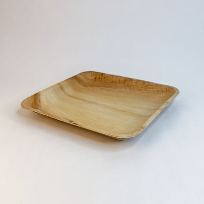 9"x9" Square Palm Leaf Plate