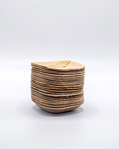 4"x4" Square Palm Leaf Plate