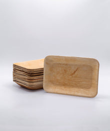 6"x4.5" Rectangle Palm Leaf Tray