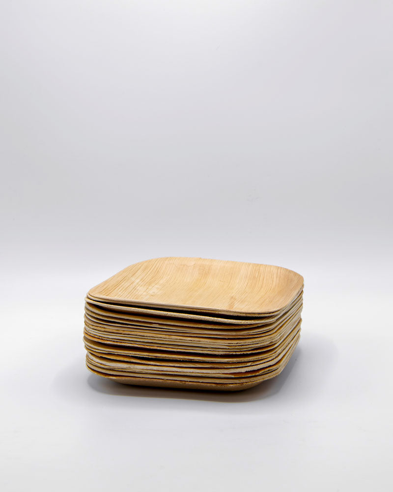 5"x5" Square Palm Leaf Plate