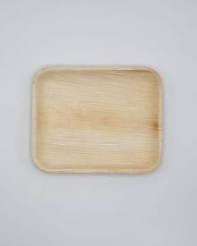 7"x8.5" Rectangle Palm Leaf Tray