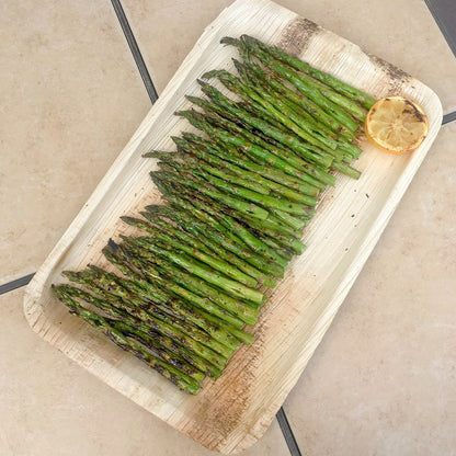 10 x 15.5 Inch Large Palm Leaf Tray Serving Dish