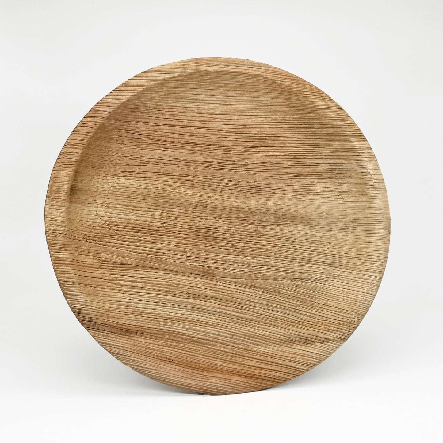 12" Round Shallow Palm Leaf Plate