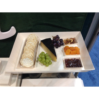 2" x 3" Fixed Sided Mini Tray (20 count Retail Pack)-VerTerra Dinnerware
