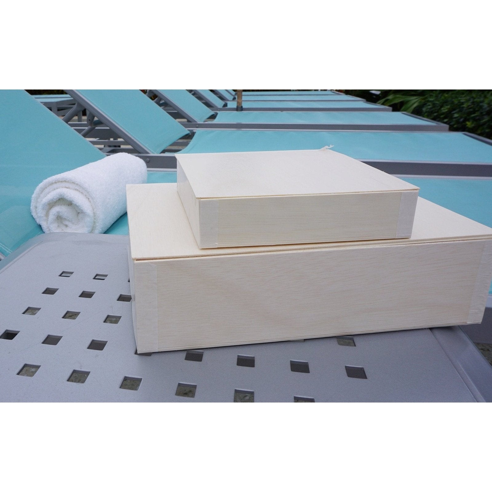 8" x 11" Large Rectangle Collapsible Box with Attached Lid (10 count Retail Pack) ESTIMATED RESUPPLY 12/20/20-VerTerra Dinnerware