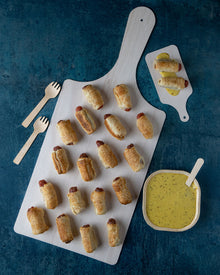 8"x12" Large Rectangle Single-Use Cheese Board