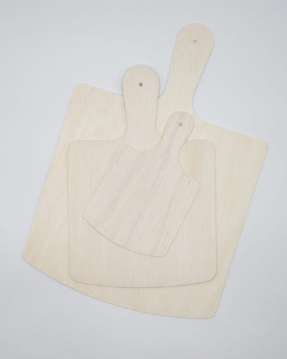8"x8" Medium Square Single-Use Cheese Board
