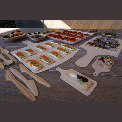 Wooden Knives (50 count Retail Pack)-VerTerra Dinnerware