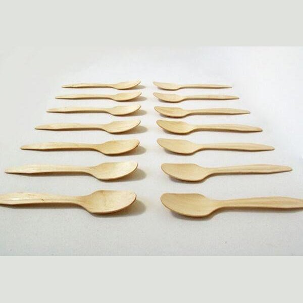 Wooden Spoons (50 count Retail Pack)-VerTerra Dinnerware