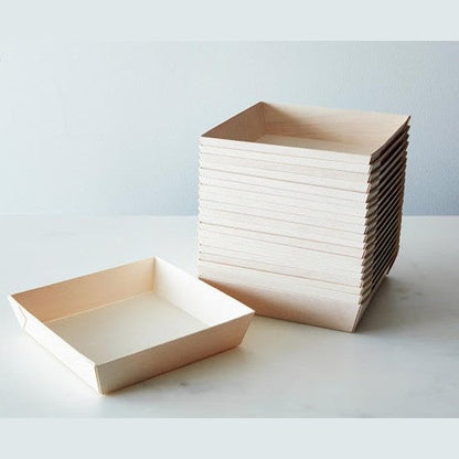7 x 7 Fixed Sided Square (20 count Retail Pack)-VerTerra Dinnerware
