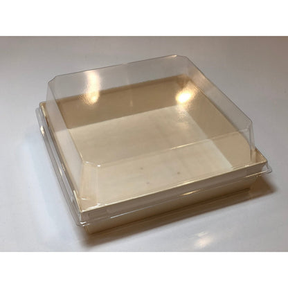 4.6" X 4.6" Covered Tray (10 Count)-VerTerra Dinnerware
