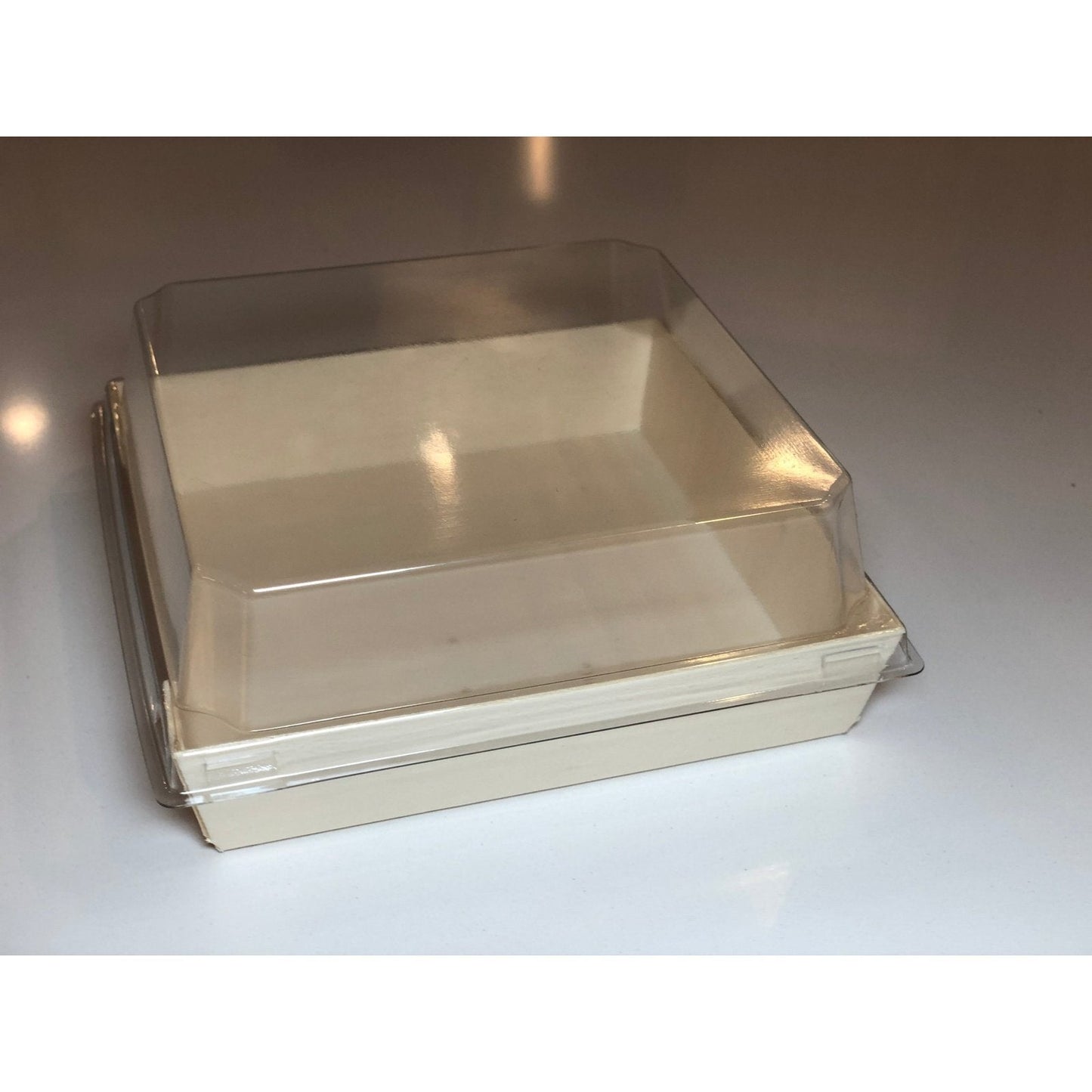 4.6" X 4.6" Covered Tray (10 Count)-VerTerra Dinnerware