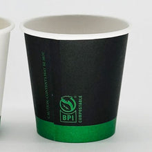 4 oz Black Paper Hot/Cold Compostable Cup