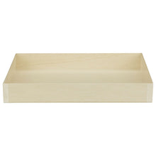 11"x15"x2" Large Rectangle Collapsible Balsa Wood Tray