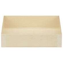 6"x6" Small Square Collapsible Balsa Wood Tray