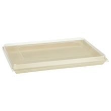 11"x15"x1" Extra Large Balsa Wood Tray with Clear PET Lid