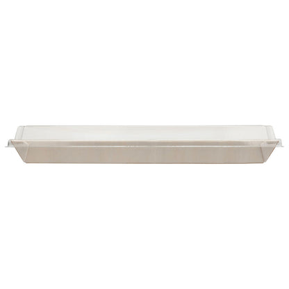 11"x15"x1" Extra Large Balsa Wood Tray with Clear PET Lid
