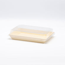 7"x5" Standard Balsa Wood Tray with Clear PET Lid
