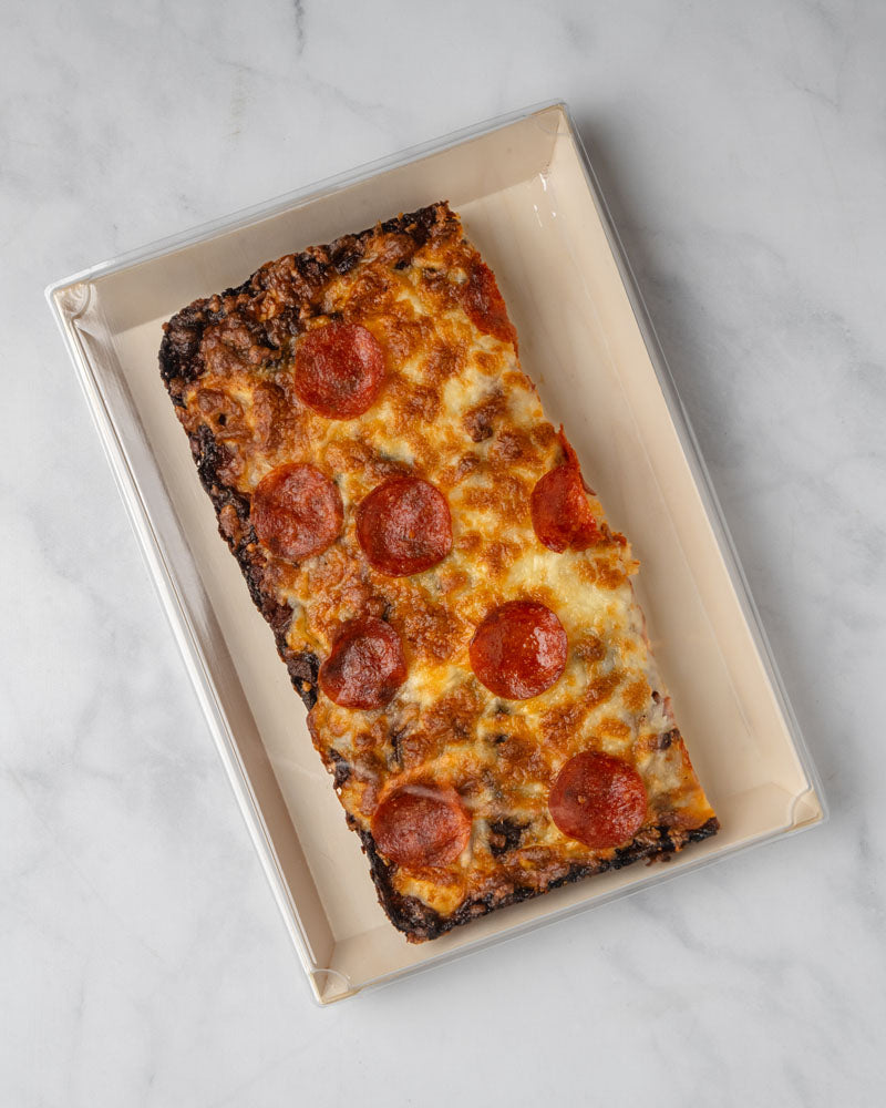 8"x11"x1" Large Balsa Wood Tray with Clear PET Lid