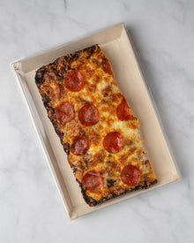 8"x11"x1" Large Balsa Wood Tray with Clear PET Lid