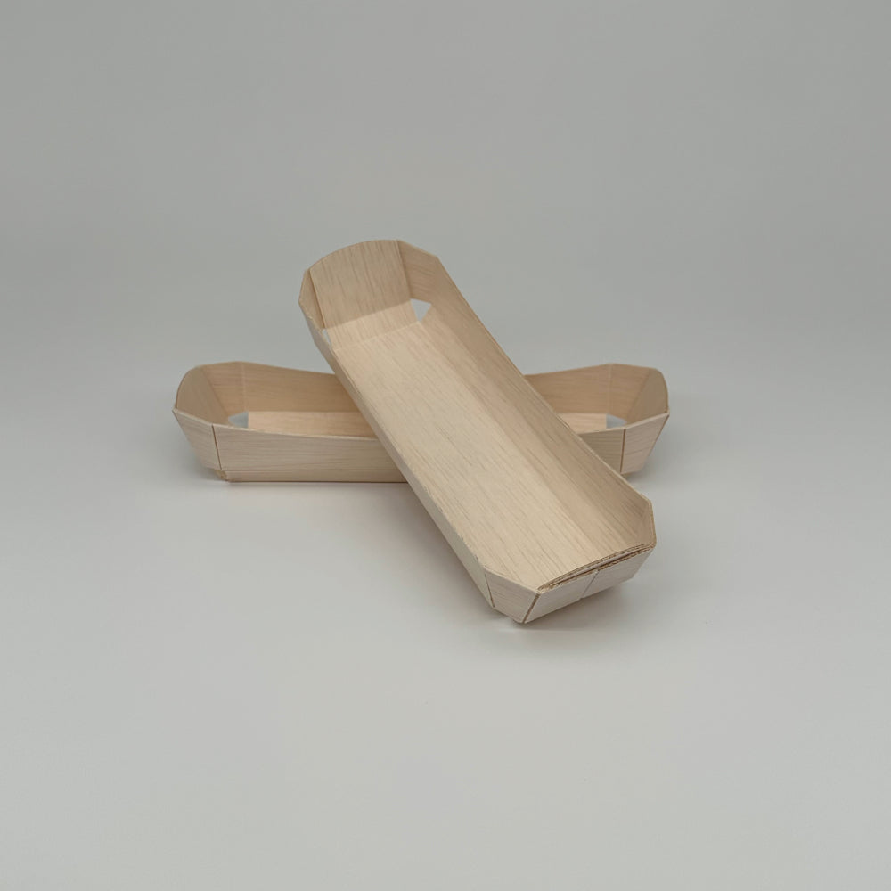 3"x8" Rectangle Balsa Wood Fixed Side Boat