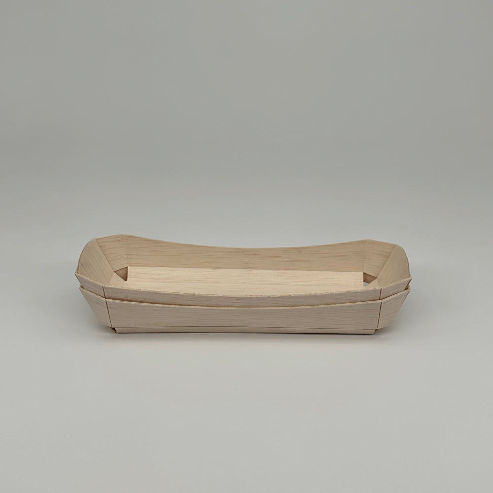 3"x8" Rectangle Balsa Wood Fixed Side Boat